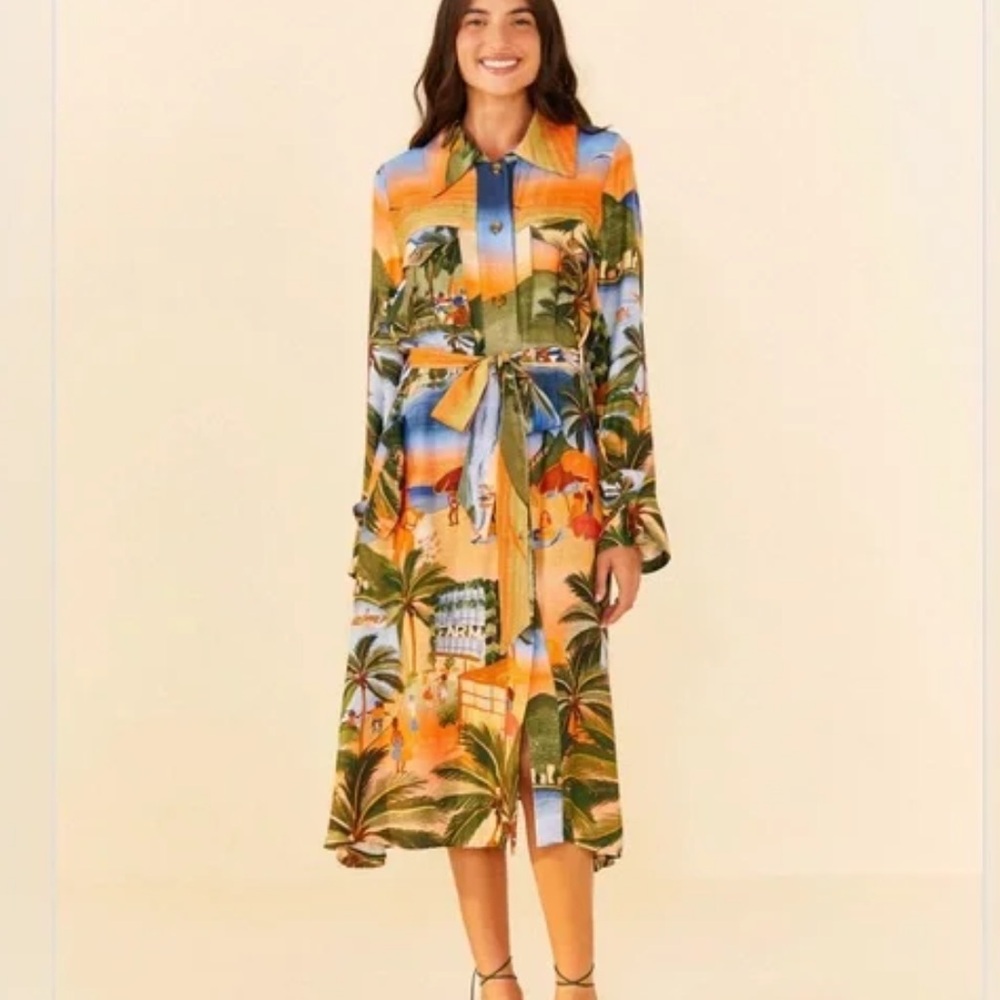 Farm Rio Carioca Midi Dress